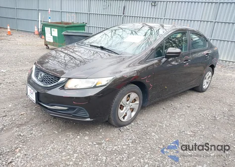 2014 Honda Civic Lx из США, поврежденный, VIN 2HGFB2F55EH555839